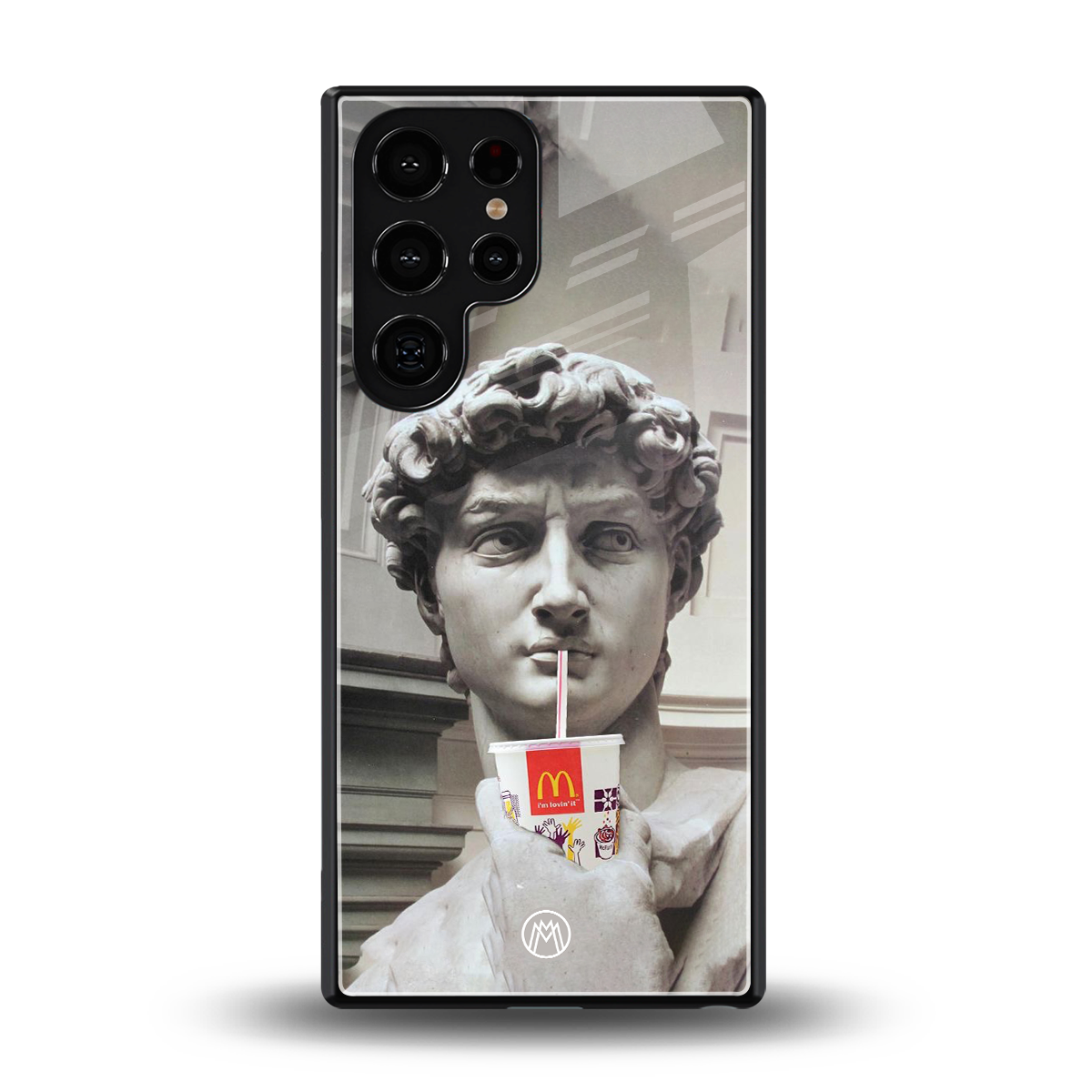 mc david back phone cover | glass case for samsung galaxy s25 ultra