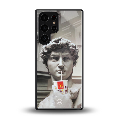 mc david back phone cover | glass case for samsung galaxy s25 ultra