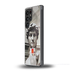 mc david back phone cover | glass case for samsung galaxy s25 ultra