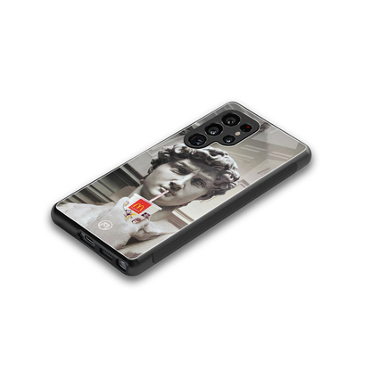 mc david back phone cover | glass case for samsung galaxy s25 ultra