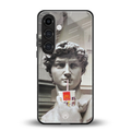 mc david back phone cover | glass case for samsung galaxy s24