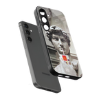 mc david back phone cover | glass case for samsung galaxy s24 fe