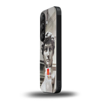 mc david back phone cover | glass case for samsung galaxy s24 fe