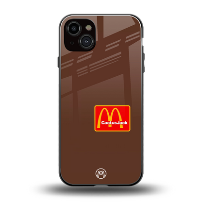 mc travis back phone cover | glass case for iphone 15 plus