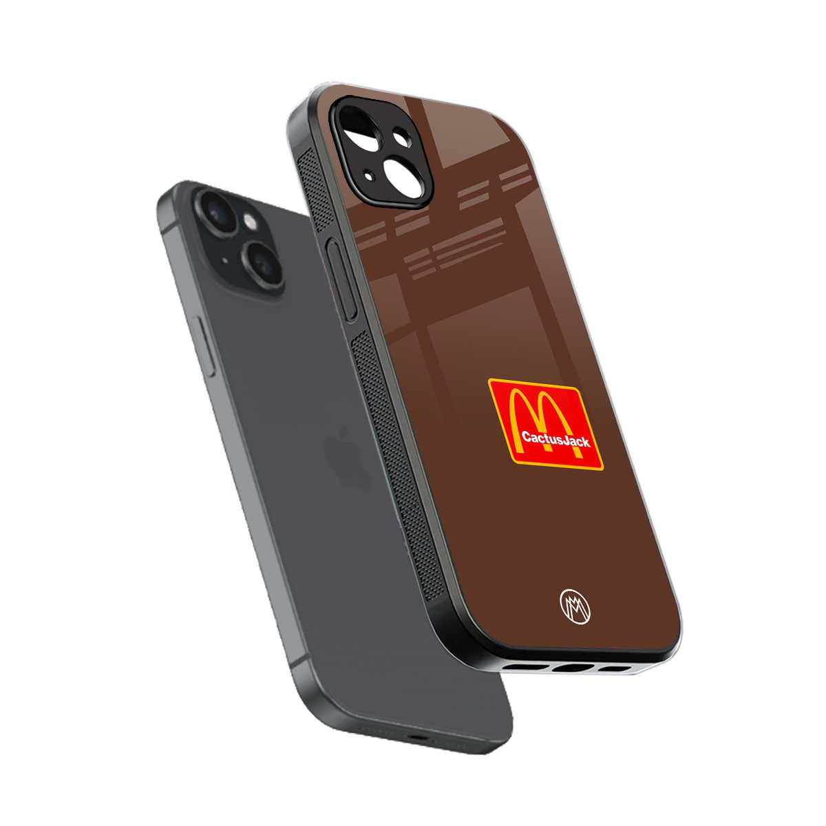 mc travis back phone cover | glass case for iphone 15 plus