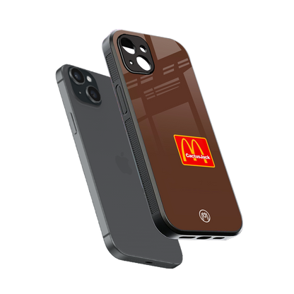 mc travis back phone cover | glass case for iphone 15 plus