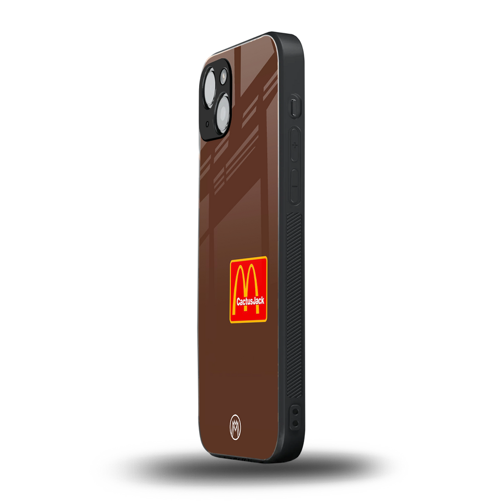 mc travis back phone cover | glass case for iphone 15 plus