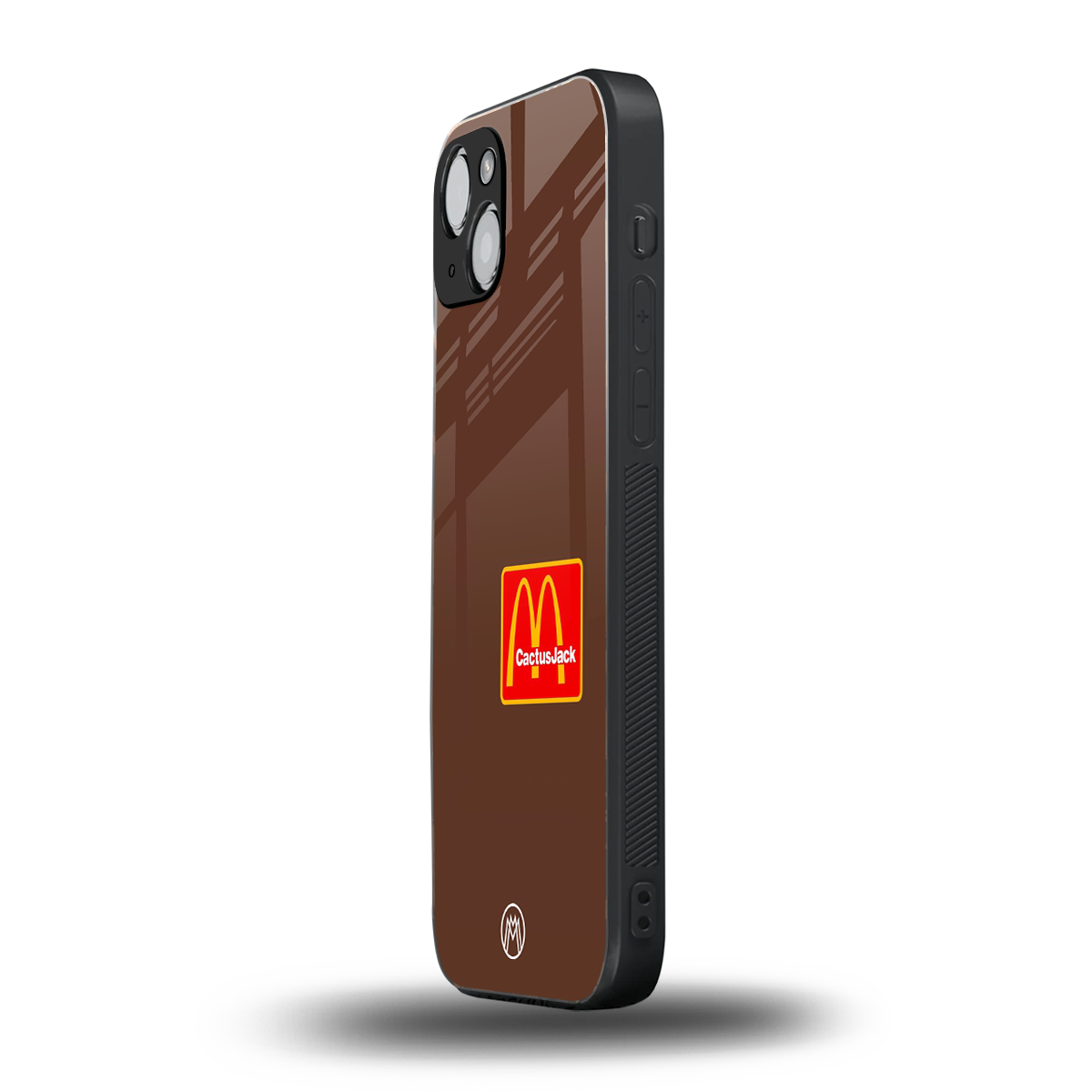 mc travis back phone cover | glass case for iphone 15 plus