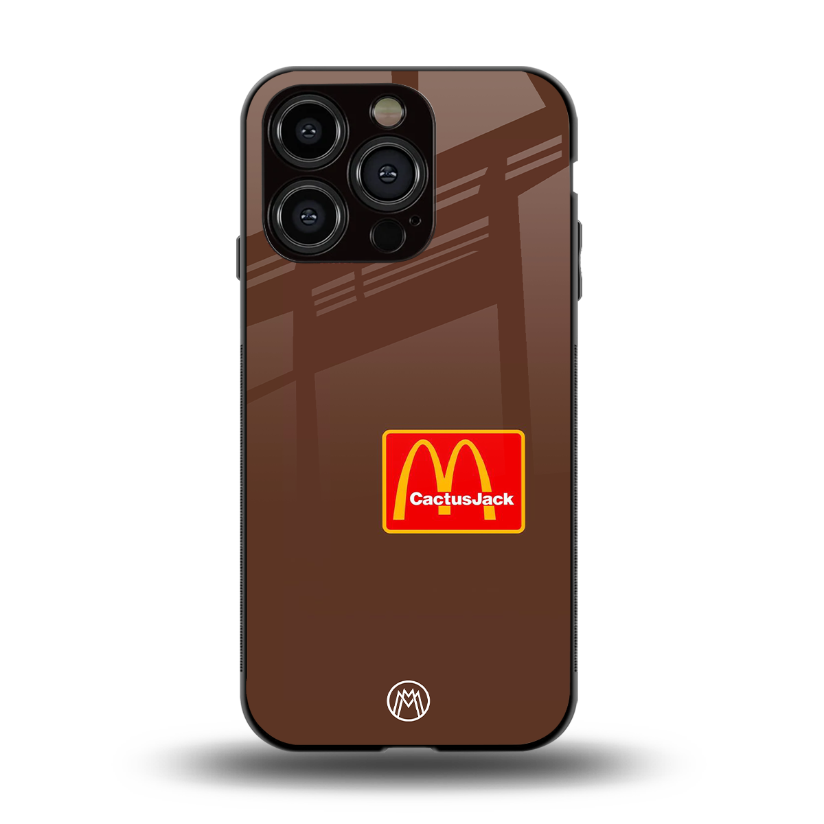 mc travis back phone cover | glass case for iphone 15 pro