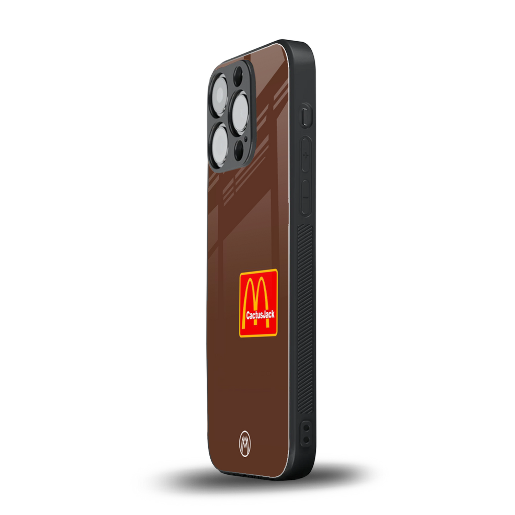 mc travis back phone cover | glass case for iphone 14 pro
