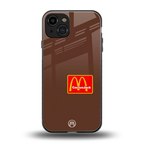 mc travis back phone cover | glass case for iphone 15
