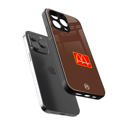 mc travis back phone cover | glass case for iphone 14 pro