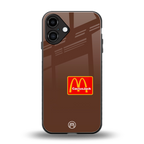 mc travis back phone cover | glass case for iphone 16 plus