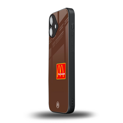 mc travis back phone cover | glass case for iphone 16 plus