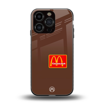 mc travis back phone cover | glass case for iphone 16 pro