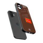 mc travis back phone cover | glass case for iphone 16