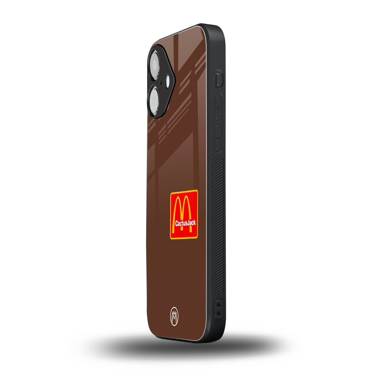 mc travis back phone cover | glass case for iphone 16