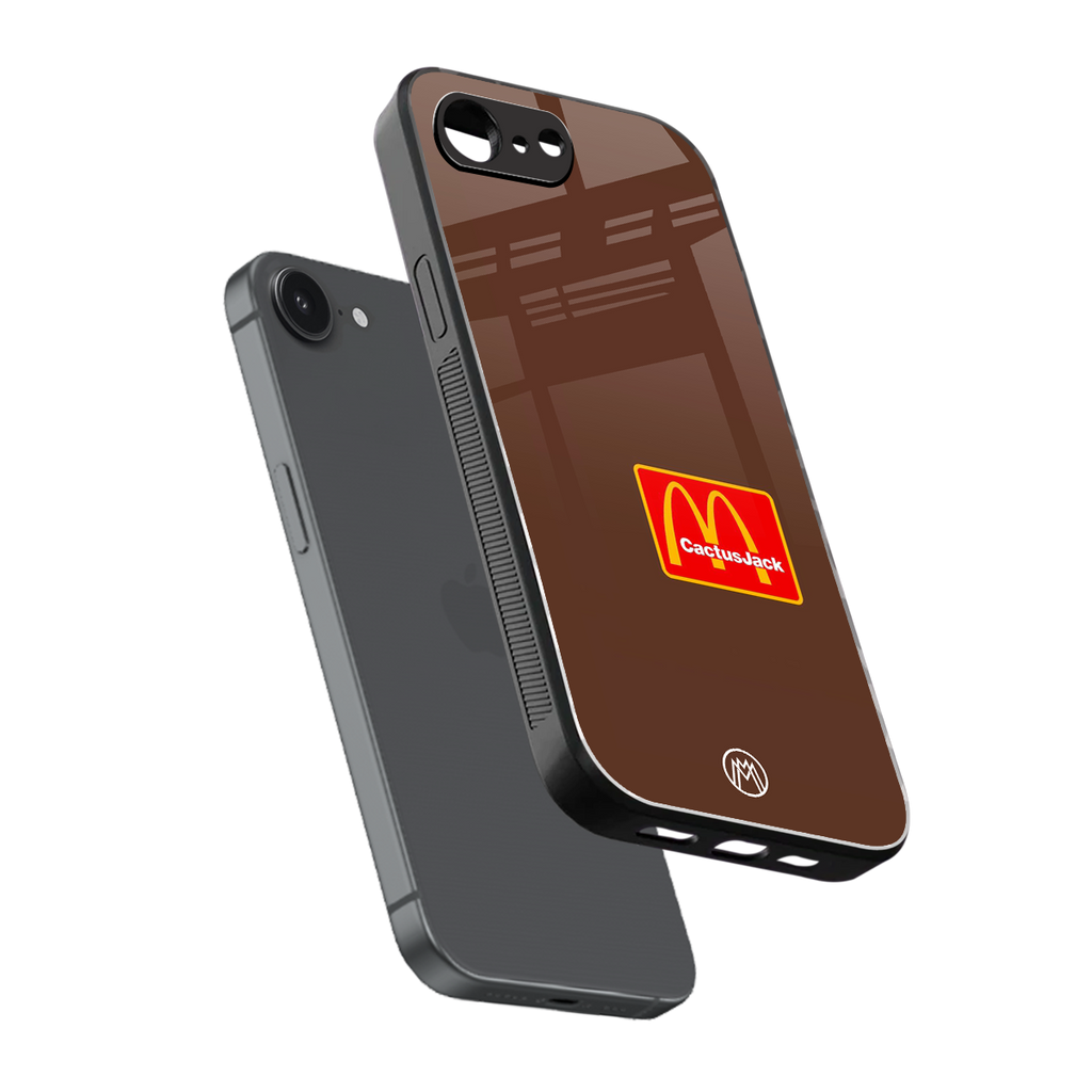 mc travis back phone cover | glass case for iphone 16e