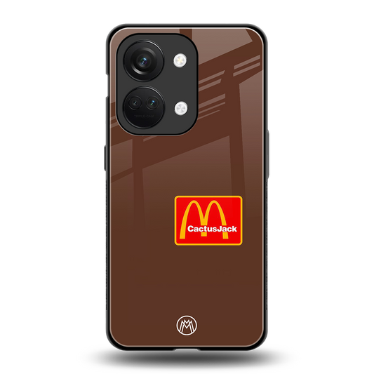 mc travis back phone cover | glass case for oneplus nord 3