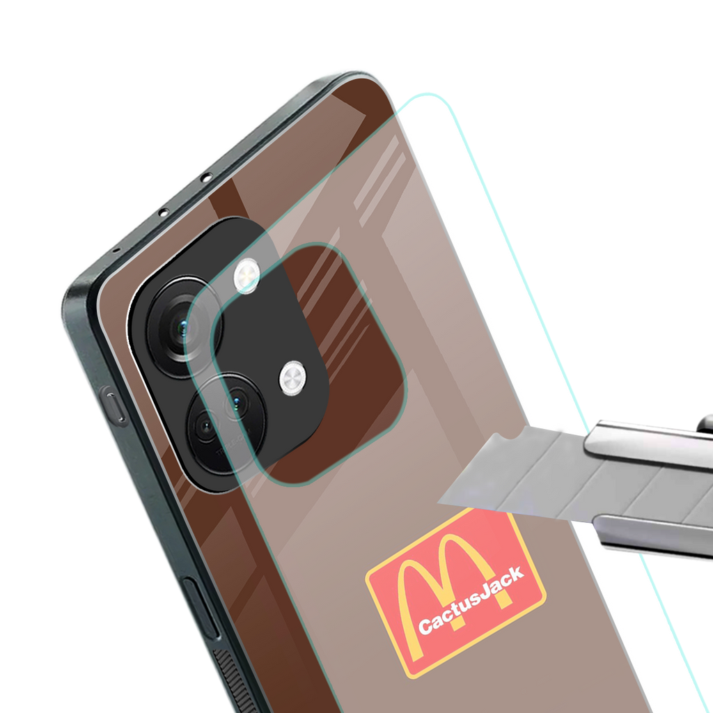 mc travis back phone cover | glass case for oneplus nord 3