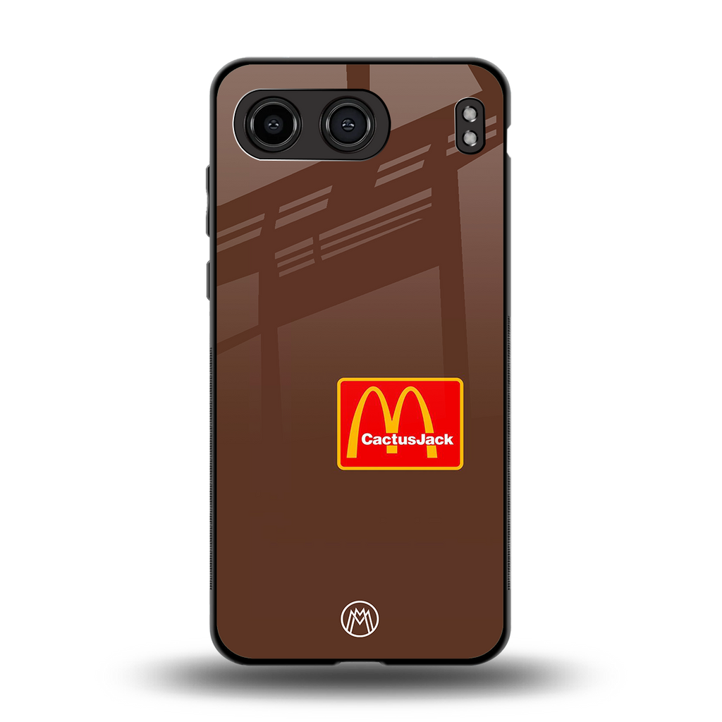 mc travis back phone cover | glass case for oneplus nord 4