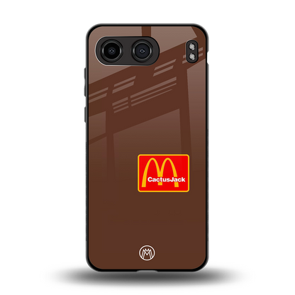 mc travis back phone cover | glass case for oneplus nord 4