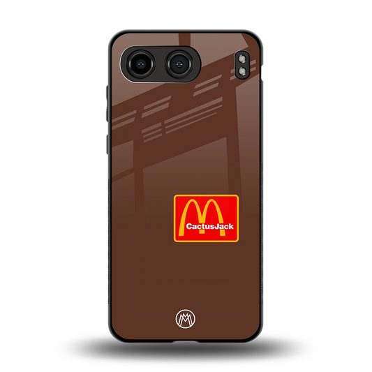 mc travis back phone cover | glass case for oneplus nord 4