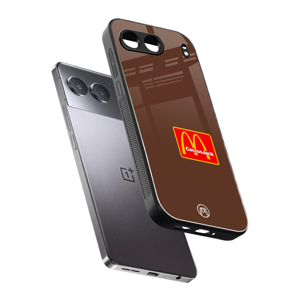 mc travis back phone cover | glass case for oneplus nord 4