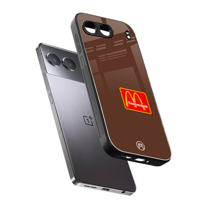 mc travis back phone cover | glass case for oneplus nord 4