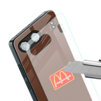 mc travis back phone cover | glass case for oneplus nord 4