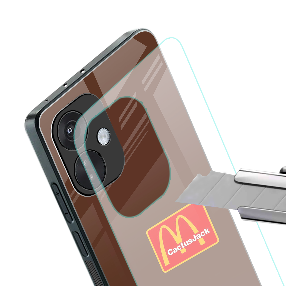 mc travis back phone cover | glass case for oneplus nord ce 3