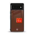 mc travis back phone cover | glass case for google pixel 6
