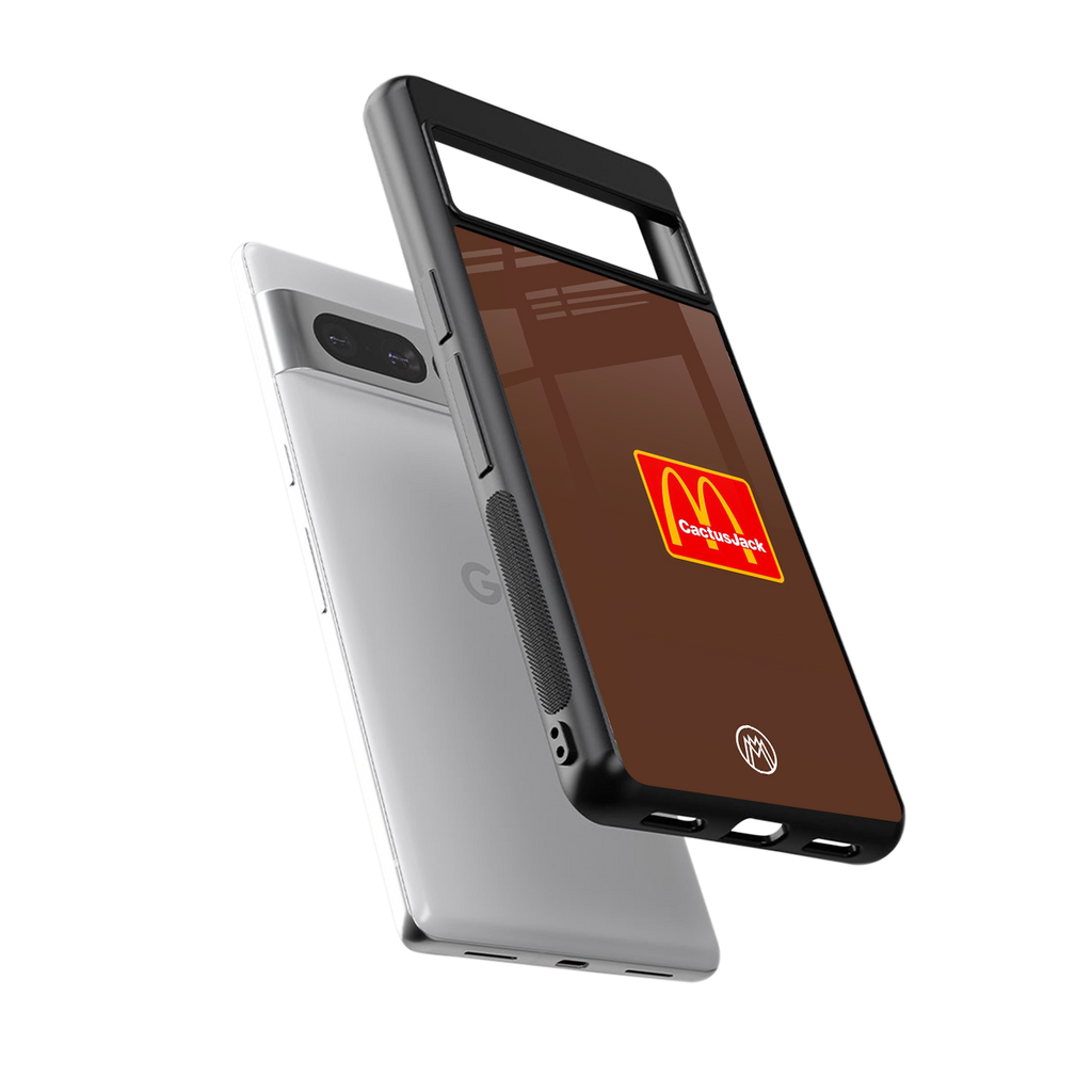 mc travis back phone cover | glass case for google pixel 7 pro