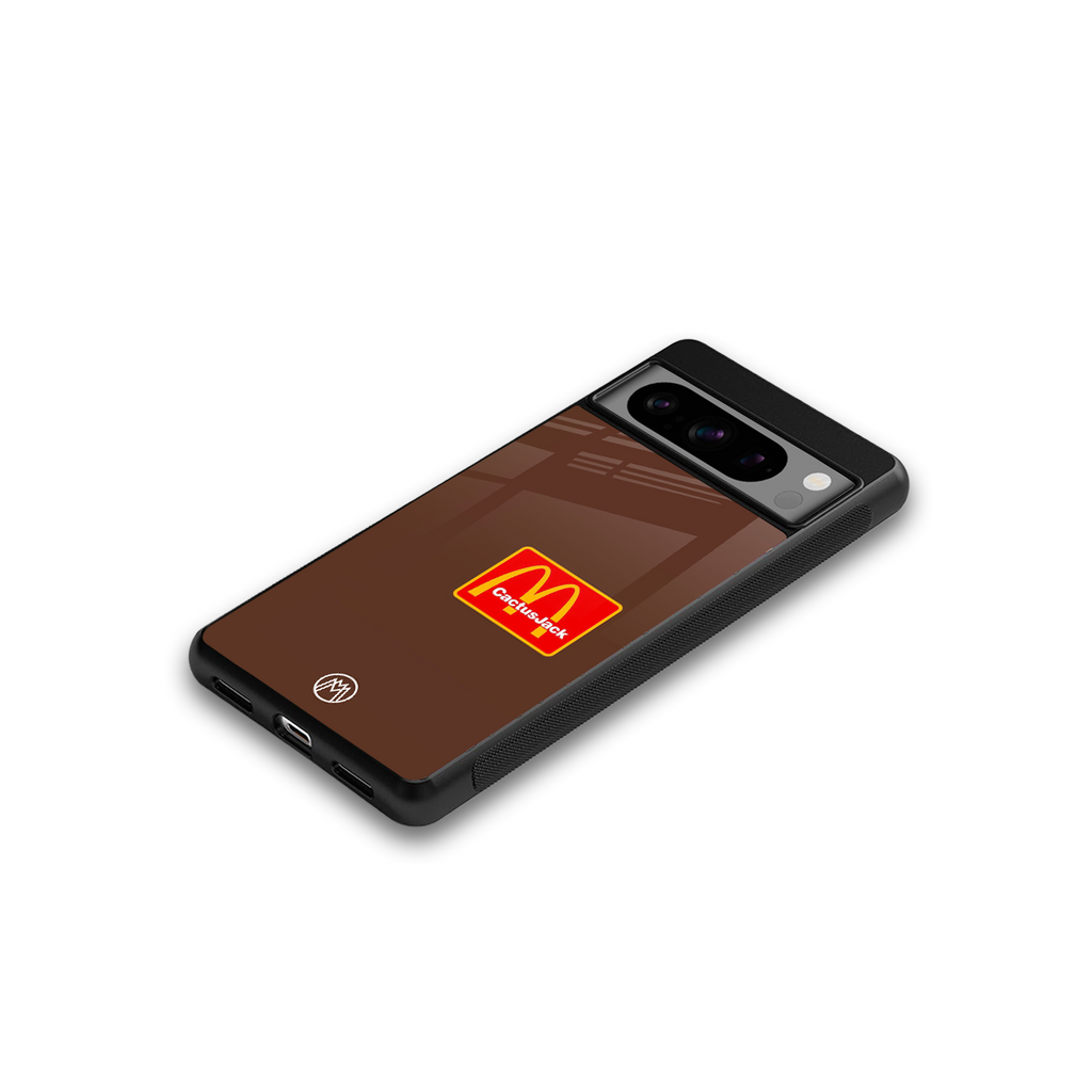 mc travis back phone cover | glass case for google pixel 8 pro