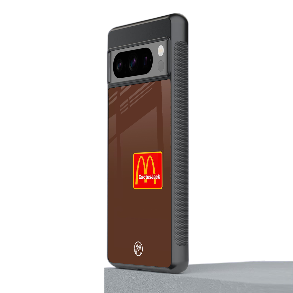 mc travis back phone cover | glass case for google pixel 8 pro