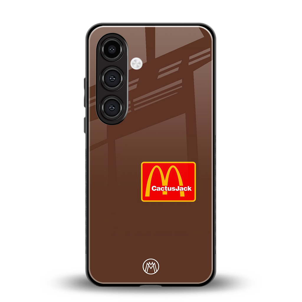 mc travis back phone cover | glass case for samsung galaxy s24 plus