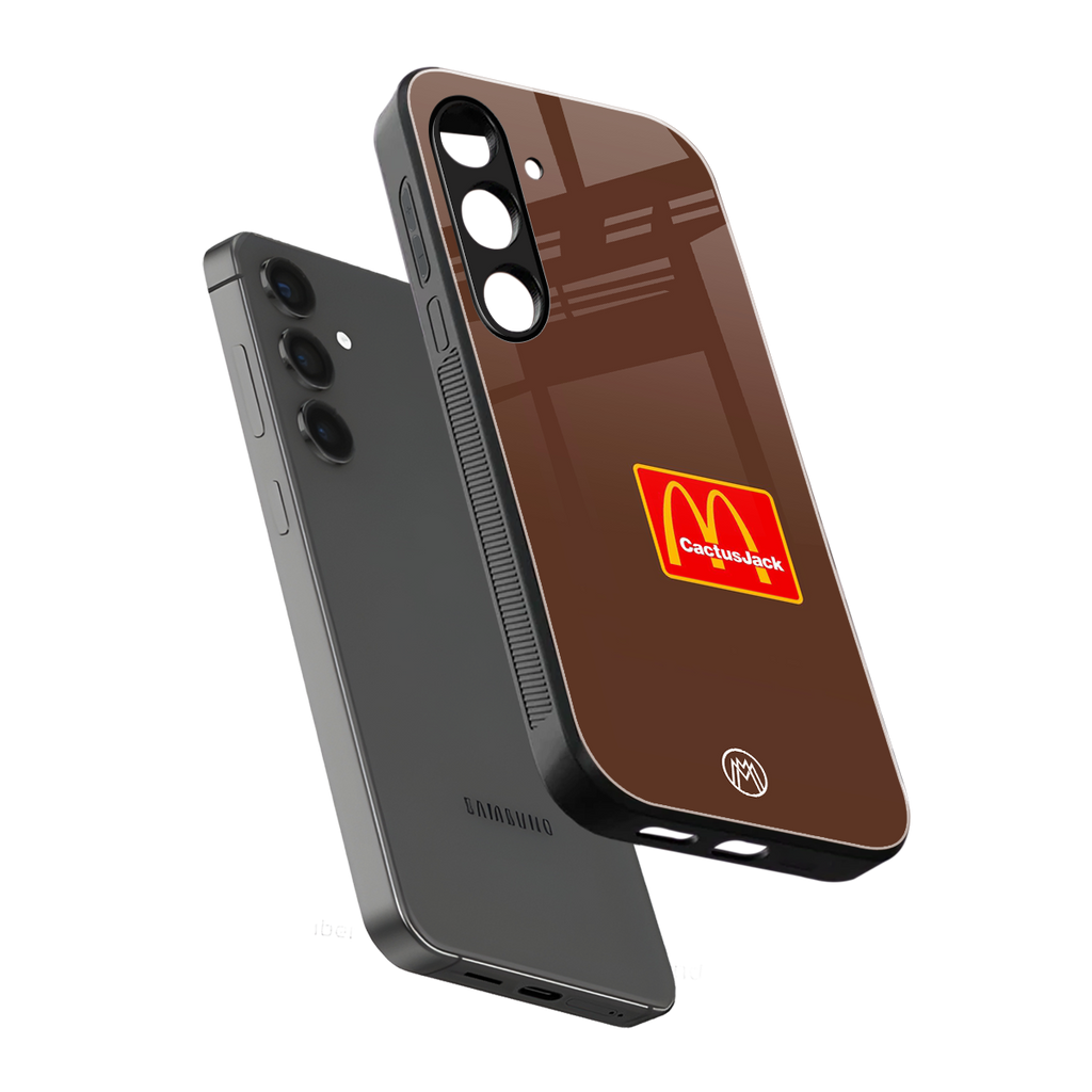 mc travis back phone cover | glass case for samsung galaxy s25
