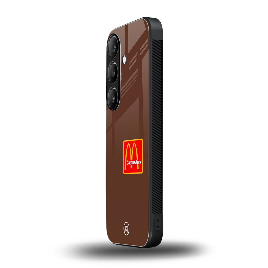 mc travis back phone cover | glass case for samsung galaxy s25
