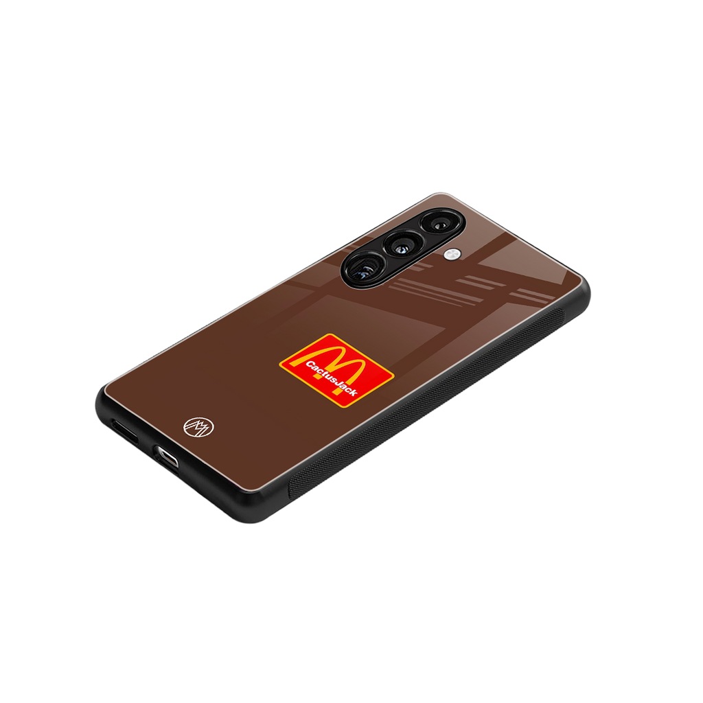 mc travis back phone cover | glass case for samsung galaxy s24 fe