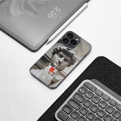 mc david back phone cover | glass case for samsung galaxy s23 ultra