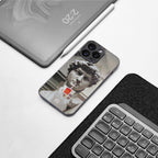 mc david back phone cover | glass case for iphone 15 plus