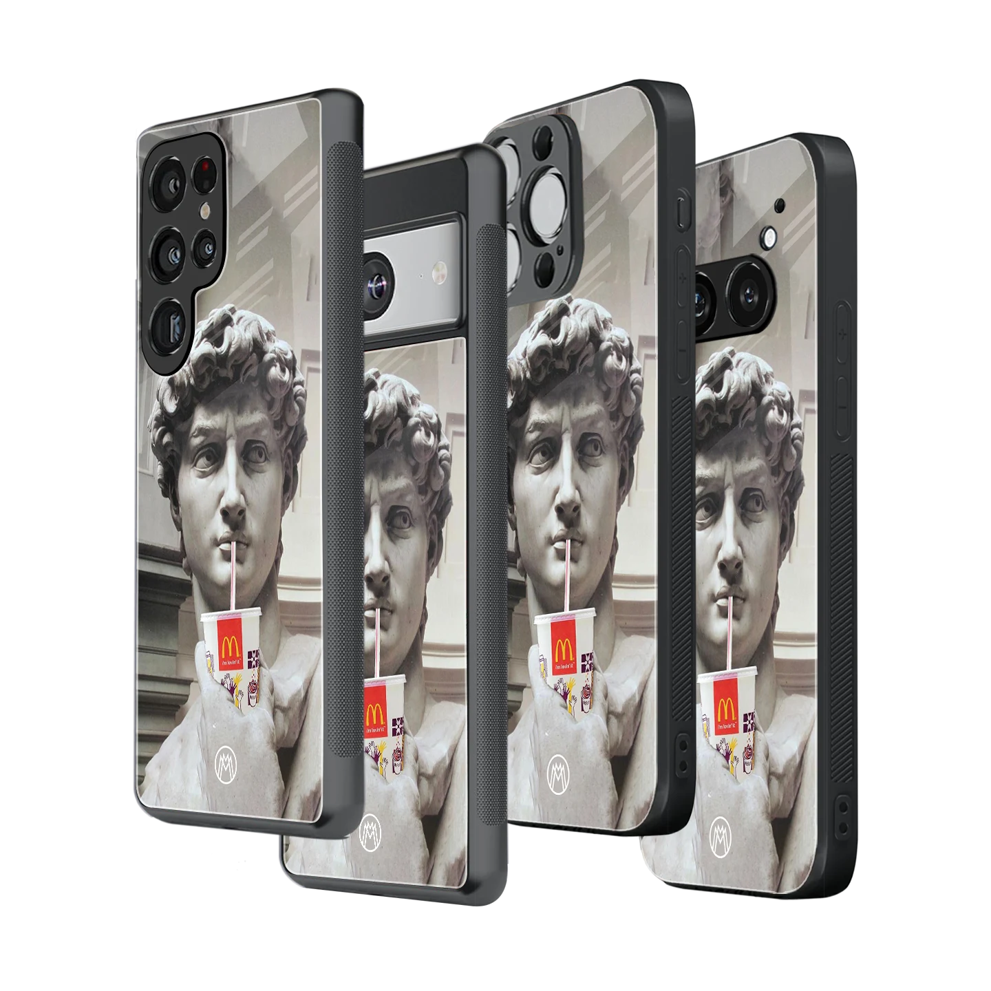 Stylish Glass Back Case for All Smartphones – iPhone, Samsung, OnePlus, Pixel, Redmi, Oppo, Vivo, Motorola