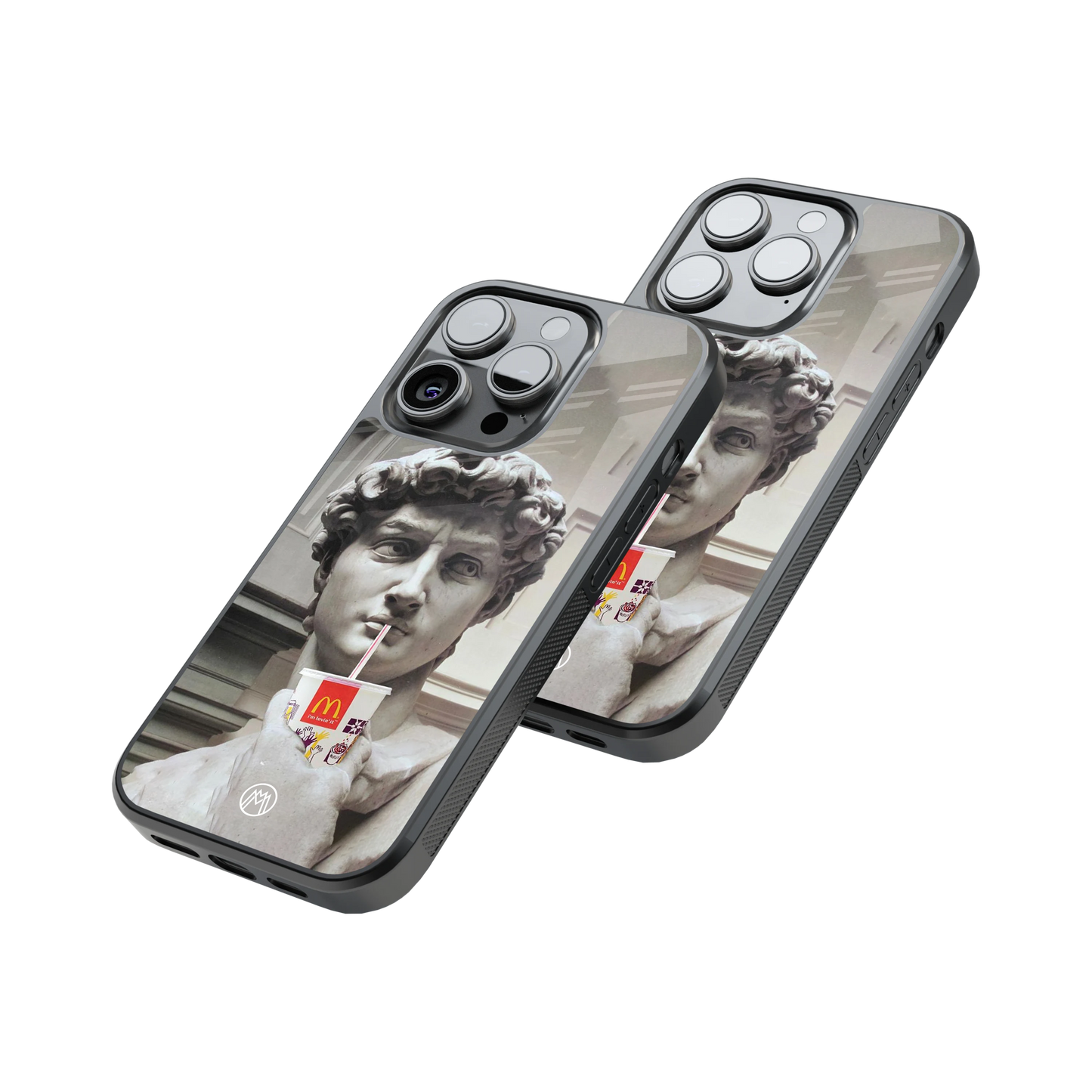 Protective Glass Back Phone Case Compatible with iPhone, Samsung, OnePlus, Pixel & More