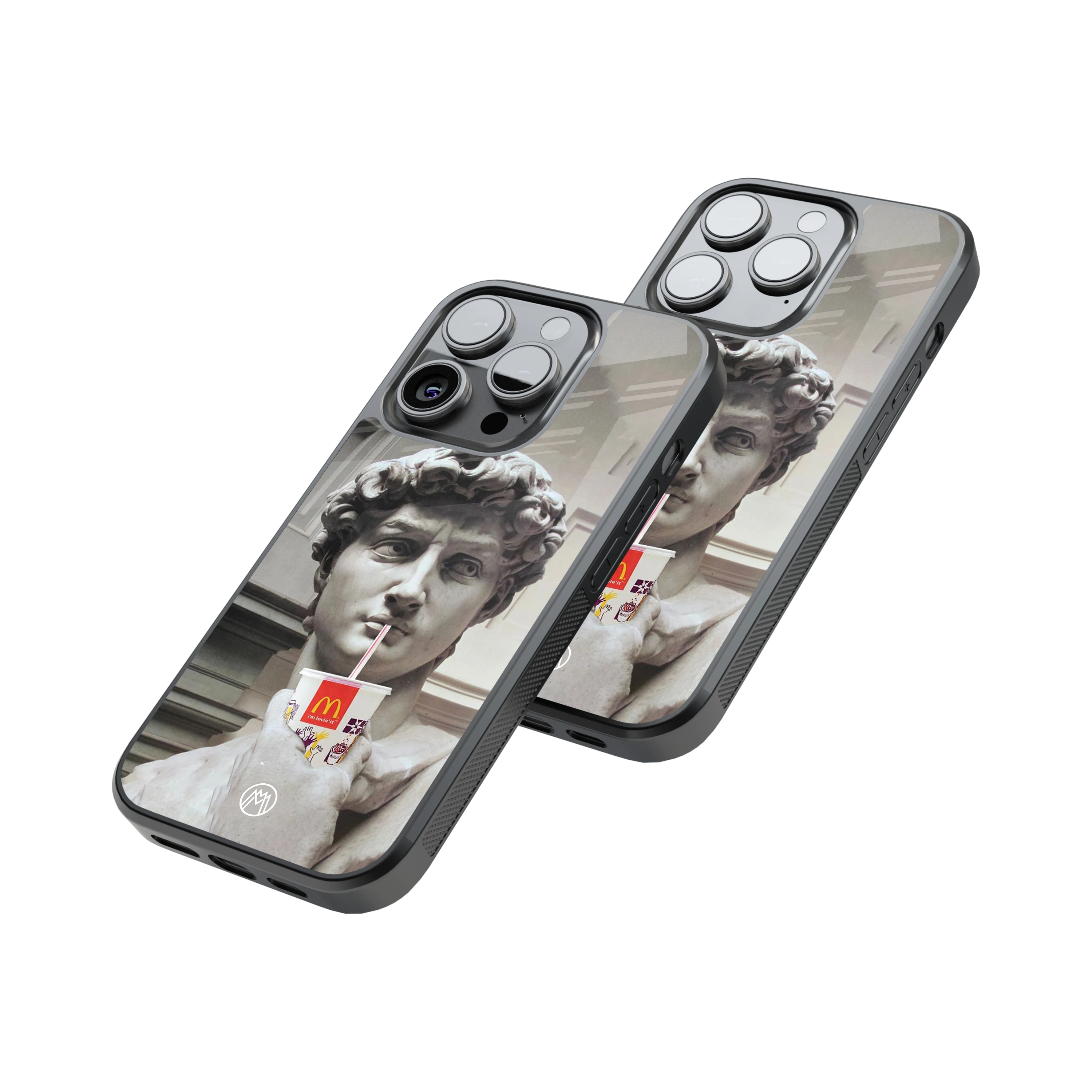 Protective Glass Back Phone Case Compatible with iPhone, Samsung, OnePlus, Pixel & More