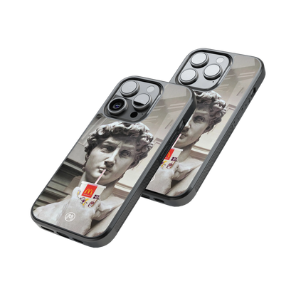 Protective Glass Back Phone Case Compatible with iPhone, Samsung, OnePlus, Pixel & More