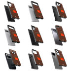 Durable Glass Back Mobile Case for iPhone, Samsung, OnePlus, Google Pixel, Redmi, Vivo, Oppo