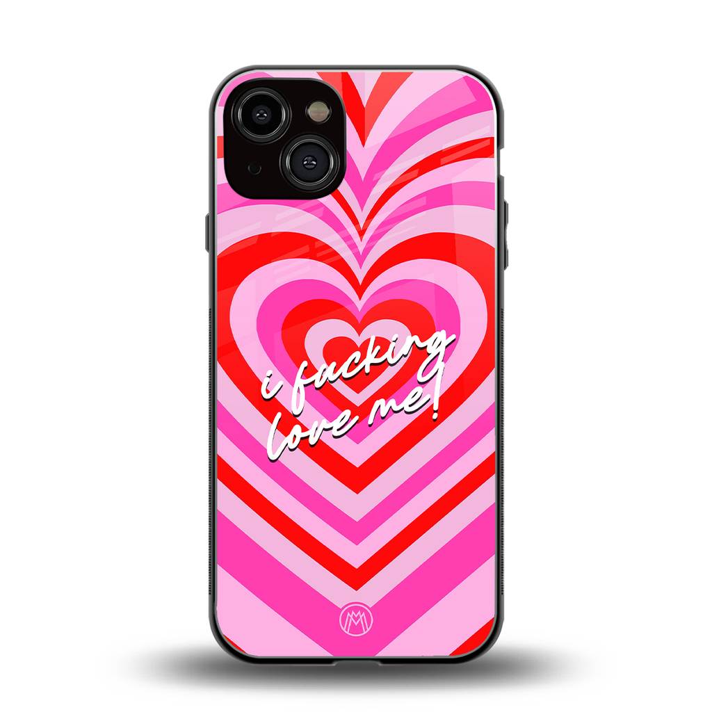 me first back phone cover | glass case for iphone 13