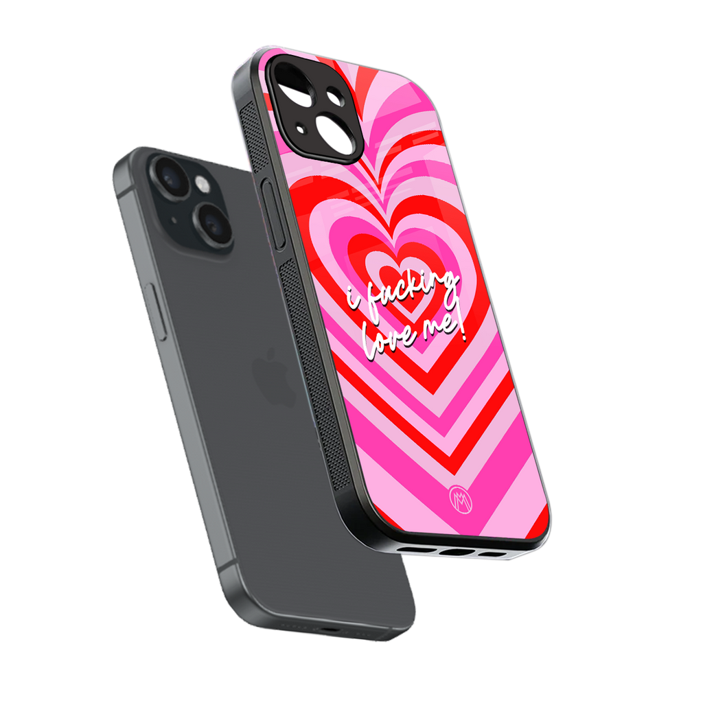 me first back phone cover | glass case for iphone 13