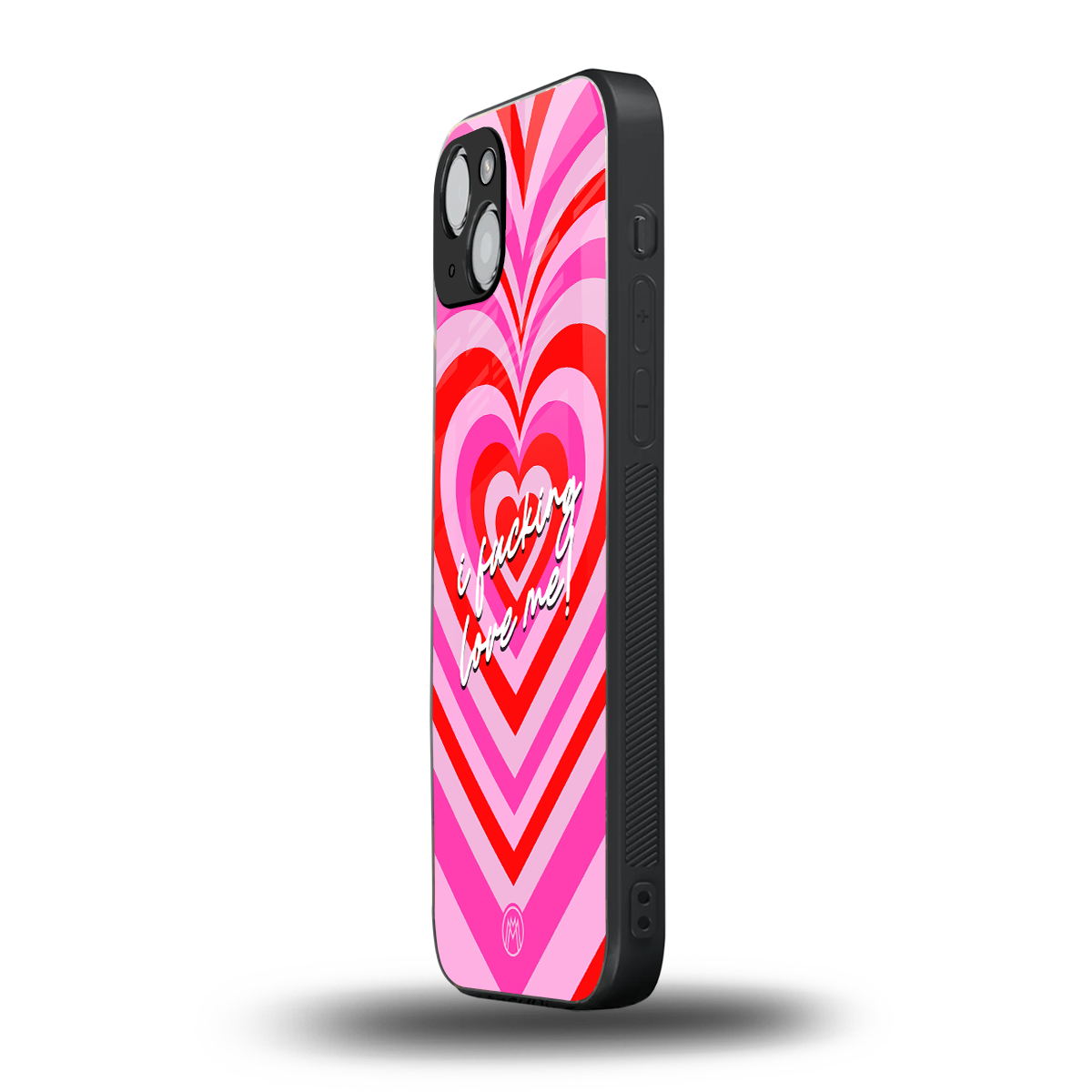 me first back phone cover | glass case for iphone 14 plus