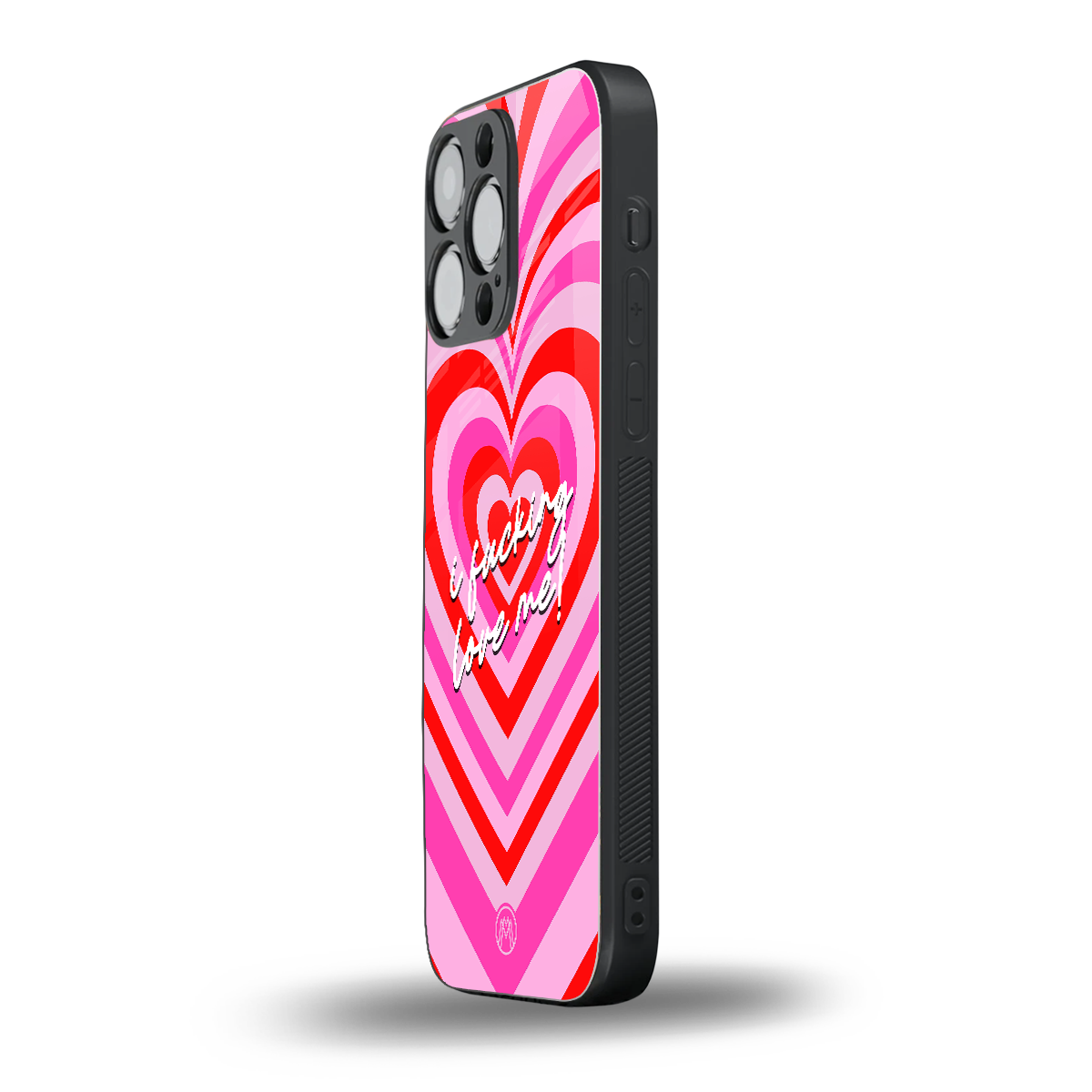 me first back phone cover | glass case for iphone 16 pro max